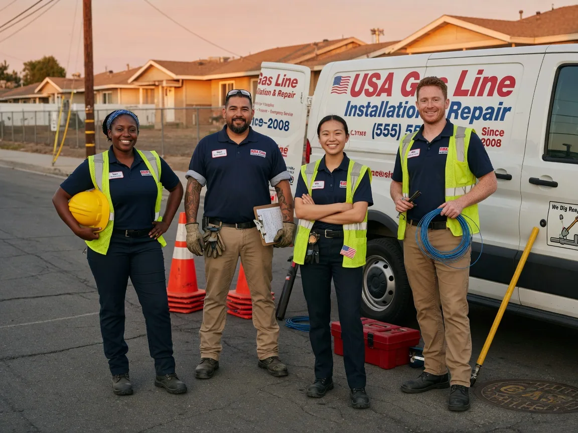 Gas Line Installation company in Cando, ND